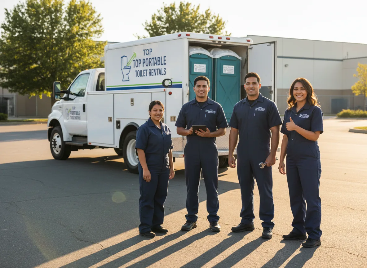Short Term Porta Potty Rental company in Chalk Hill, PA